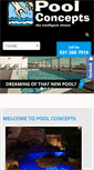 Mobile Screenshot of poolconcepts.co.za
